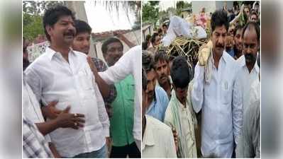 గన్‌మెన్ మరణంతో కన్నీళ్లు పెట్టుకున్న టీఆర్ఎస్ ఎమ్మెల్యే