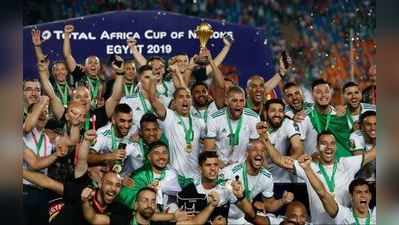 Africa Cup of Nations 2019 Final : സെനഗലിനെ തറപറ്റിച്ച് കിരിടം ചൂടി അള്‍ജീരിയ