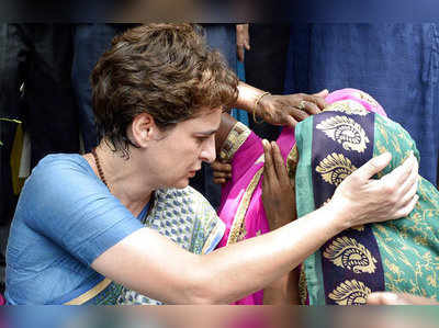 സോനഭദ്ര കൂട്ടക്കൊലയുടെ ഉത്തരവാദി യോഗി സർക്കാർ: പ്രതിഷേധം അവസാനിപ്പിച്ച് പ്രിയങ്ക