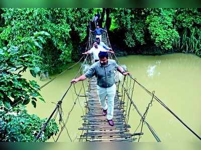 ಸಾತನಾಳಿ ಸೇತುವೆ ಪರಿಶೀಲಿಸಿದ ಸಿಇಒ