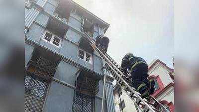 मुंबई: चर्चिल चेंबर इमारत आग दुर्घटनेत एकाचा मृत्यू