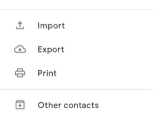 gmail contacts 2