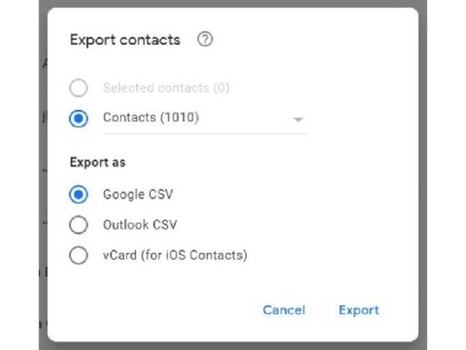 gmail contacts 3