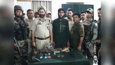 जम्मू-कश्मीर: डोडा में लश्कर-ए-तैयबा का आतंकी गिरफ्तार, 5 लाख का था इनाम