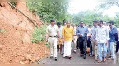 ಕರಿಂಬಿಲದಲ್ಲಿ ಮತ್ತೆ ಗುಡ್ಡಕುಸಿತ ಭೀತಿ