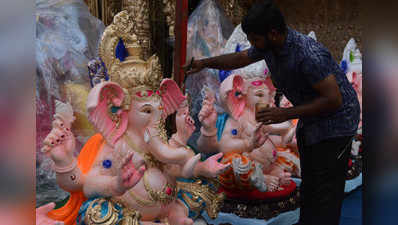 ನೋಟಿಸ್‌ಗೂ ಜಗ್ಗದೆ ಪಿಒಪಿ ಮೂರ್ತಿಗಳ ತಯಾರಿಕೆ