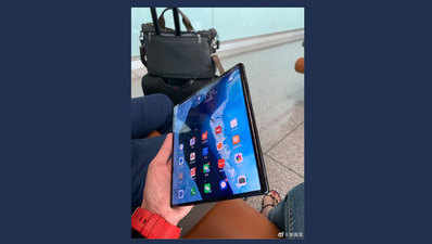 Huawei Mate X का डिजाइन हुआ अपडेट, देखें फोटो