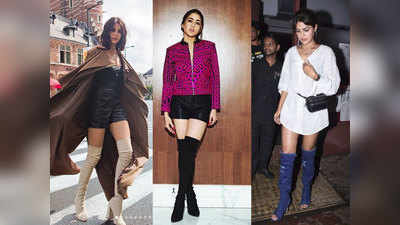 ट्रेंड में है Thigh High Boots, इन दीवाज से लें स्टाइल टिप्स