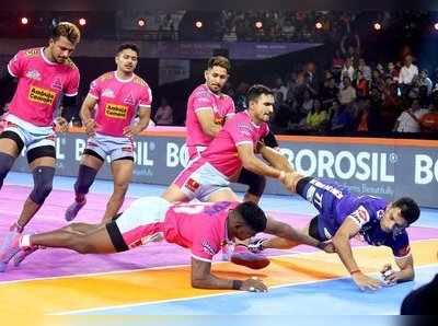 Pro Kabaddi League 2019: യു മുംബ പിന്നെയും തോറ്റു; ജെയ‍്‍പൂരിന് വിജയം