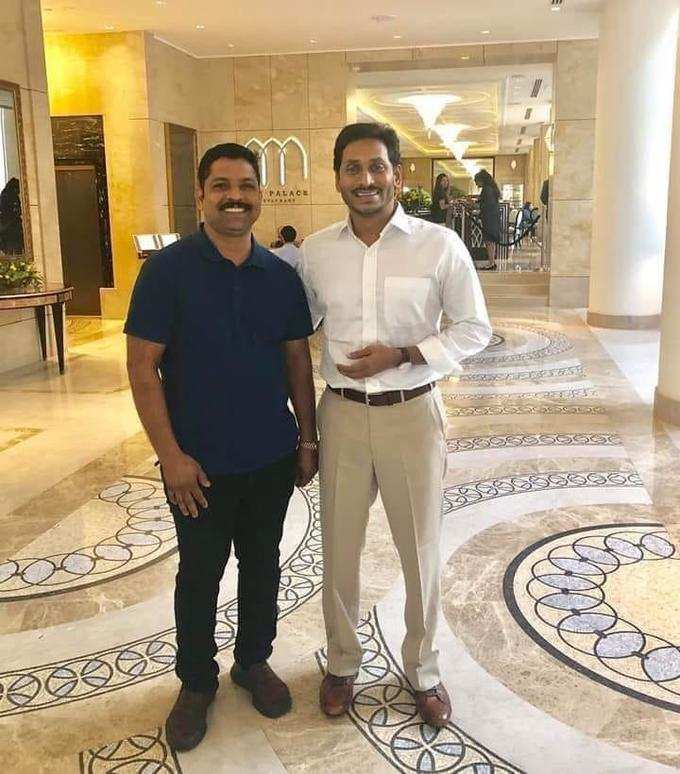 jagan new look.