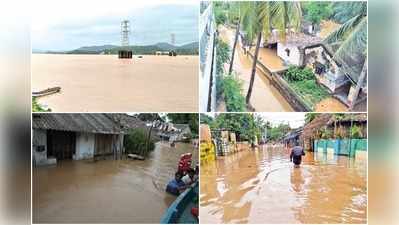 Andhra Godavari Flood: గోదావరికి పోటెత్తుతున్న వరద.. ముంపులోనే గ్రామాలు