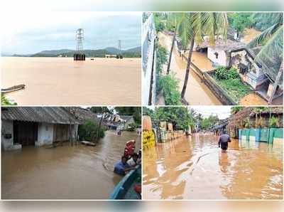 Andhra Godavari Flood: గోదావరికి పోటెత్తుతున్న వరద.. ముంపులోనే గ్రామాలు