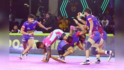 Pro Kabaddi League: ജെയ‍്‍പൂ‍ർ പിങ്ക് പാന്തേഴ‍്സിനെതിരെ ദബാങ് ഡൽഹിക്ക് ജയം