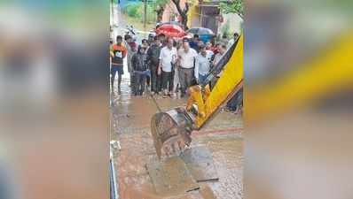 ಭಾವಿಕಟ್ಟಿ ಪ್ಲಾಟ್‌: ಅಕ್ರಮ ಮನೆ ತೆರವು ಆರಂಭ