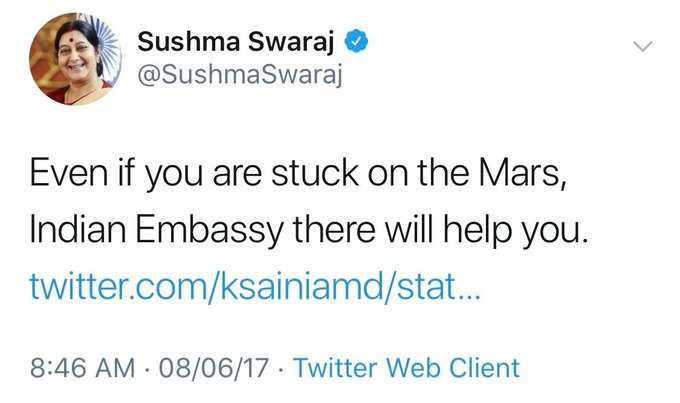 Sushma swaraj