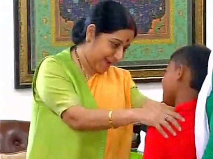 बांग्लादेश से सोनू को घर ले आईं थीं सुषमा