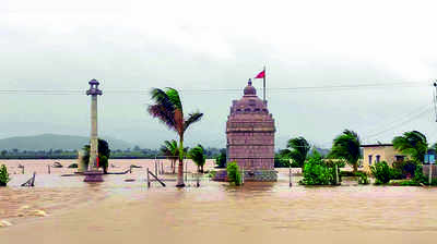 ಮುಷ್ಟಳ್ಳಿ ಶ್ರೀ ಗಡ್ಡಿರಾಮನಿಗೆ ಜಲದಿಗ್ಬಂಧನ