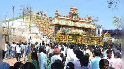 ಕಂಬದ ನರಸಿಂಹಸ್ವಾಮಿ ದೇಗುಲದಲ್ಲಿ ಶ್ರಾವಣ ಜಾತ್ರೆ