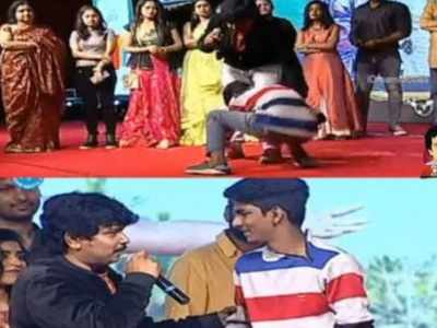 Sampoornesh Babu: సంపూ కాళ్లపై పడ్డ అభిమాని.. డ్రామాతో దేవరకొండకు దించేశాడట!