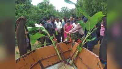 ಮೊಗಳ್ಳಿಯಲ್ಲಿ ದೋಣಿ ವ್ಯವಸ್ಥೆ