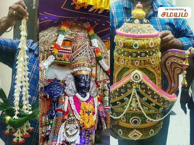 ராஜ கிரீட அலங்காரத்தில் ராஜாவாக மாறிய ஸ்ரீ அத்தி வரதர்!