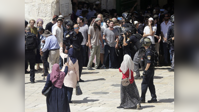 यरुशलमः बकरीद से पहले भिड़े मुस्लिम श्रद्धालु, इजरायली पुलिस
