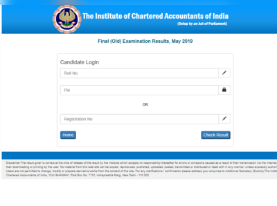 CA Final & Foundation Result घोषित, इस डायरेक्ट लिंक से देखें