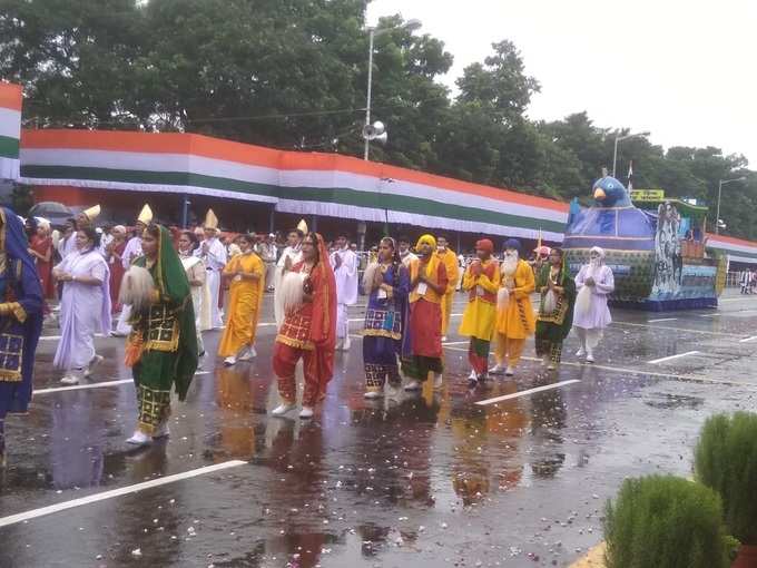 রেড রোডের বর্ণাঢ্য অনুষ্ঠান