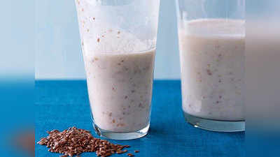 वजन कम करने के लिए ट्राई करें ये केले और flaxseed की Smoothie