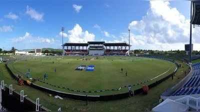 West Indies vs India, 1st Test Day 1: తొలి టెస్టుకి అడ్డుపడిన వరుణుడు