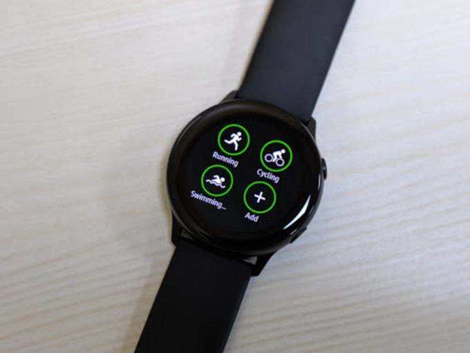 Samsung Galaxy Watch Active Rear