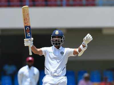 India vs West Indies: रहाणे ने लगाया 10वां टेस्ट शतक, तोड़ा दो साल का सूखा