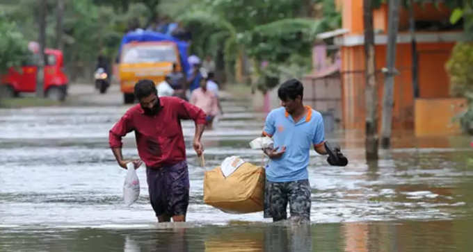 देश में भारी बारिश का कहर