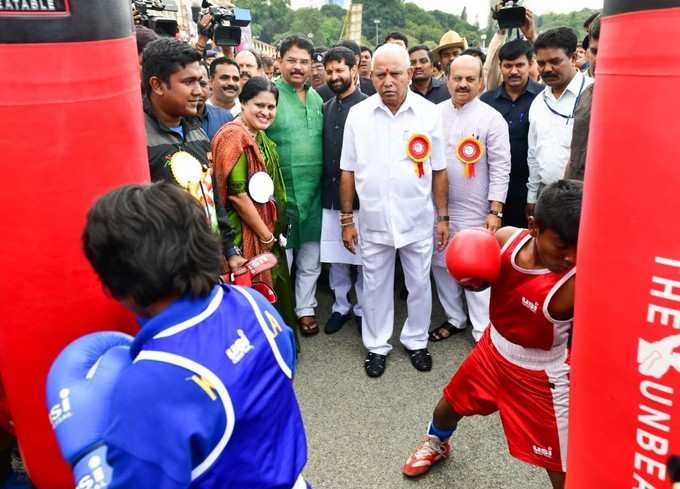 ವಿಧಾನಸೌಧದಲ್ಲಿ ರಾಷ್ಟ್ರೀಯ ಕ್ರೀಡಾ ದಿನ