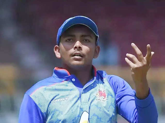 Prithvi Shaw