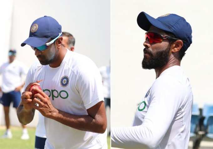 Ashwin - Ravindra jadeja