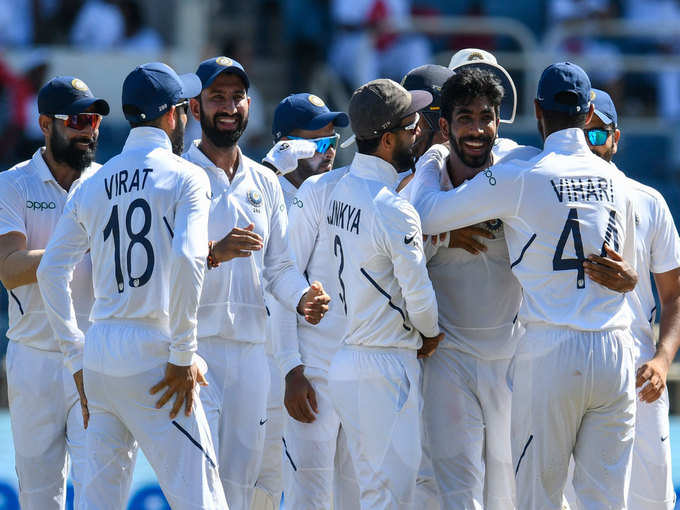 वेस्ट इंडीज के 7 खिलाड़ियों में 6 बुमराह का शिकार