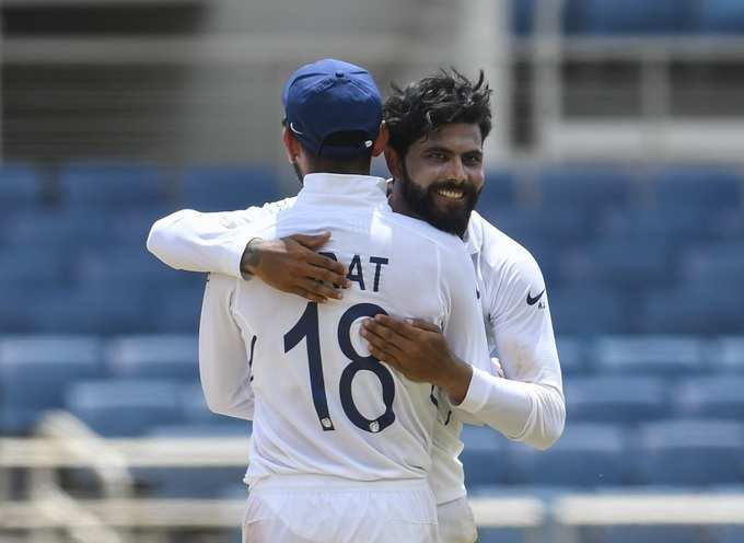 Virat Kohli and Ravindra Jadeja