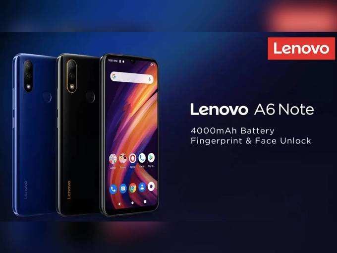 Lenovo K10 Note and Lenovo A6 Note