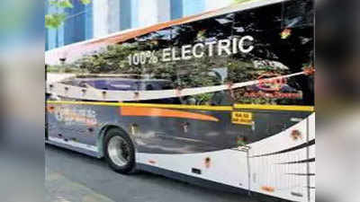 मुंबई पहुंची स्टेट ट्रांसपोर्ट की पहली इलेक्ट्रिक बस‘शिवाई’