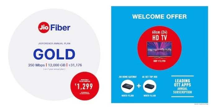 Jio Fiber Gold