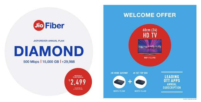 Jio Fiber Diamond