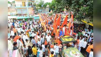 शिवसेना प्रवेशानंतर सत्तारांचे शक्तीप्रदर्शन