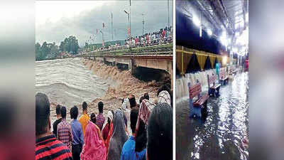 मध्य प्रदेश में नदियां उफान पर, भारी बारिश से बिगड़े हालात, स्कूल बंद, अलर्ट जारी