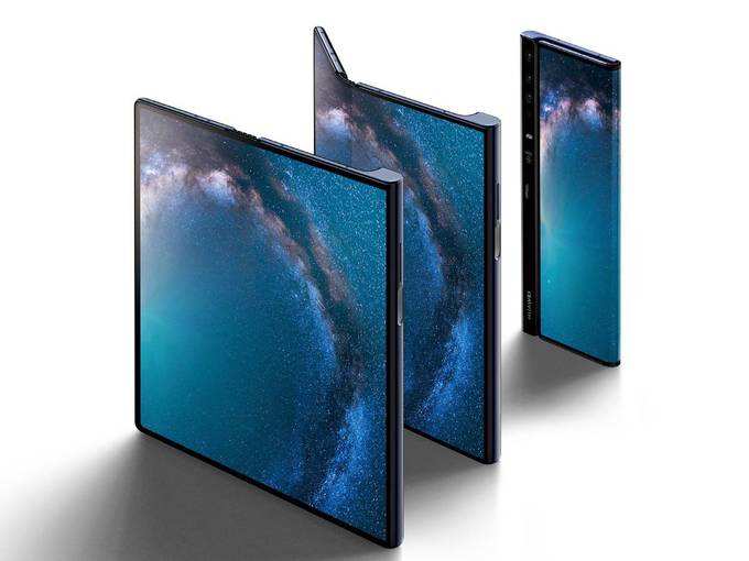 Huawei Mate X Screens