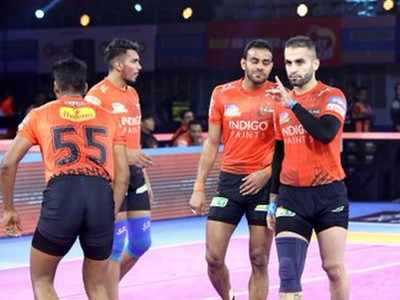 PKL 2019: ತೆಲುಗು ಟೈಟನ್ಸ್‌ ವಿರುದ್ಧ ಯು ಮುಂಬಾಗೆ 41-27 ಅಂತರದ ಭರ್ಜರಿ ಗೆಲುವು