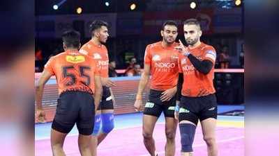 PKL 2019: ತೆಲುಗು ಟೈಟನ್ಸ್‌ ವಿರುದ್ಧ ಯು ಮುಂಬಾಗೆ 41-27 ಅಂತರದ ಭರ್ಜರಿ ಗೆಲುವು