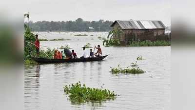 गंगा-यमुना का जलस्तर बढ़ने से प्रयागराज के कई इलाकों में सैकड़ों लोग हुए बेघर