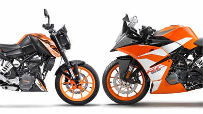 KTM 125 Duke, RC 125: കെടിഎമ്മിൻ്റെ കുഞ്ഞന്മാരുടെ വില കൂട്ടി