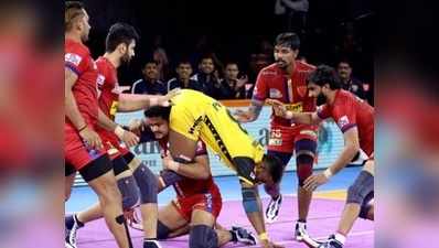 Dabang Delhiకి తలొంచిన తెలుగు టైటాన్స్ 